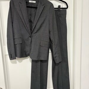 New York & Company Charcoal Women's Suit